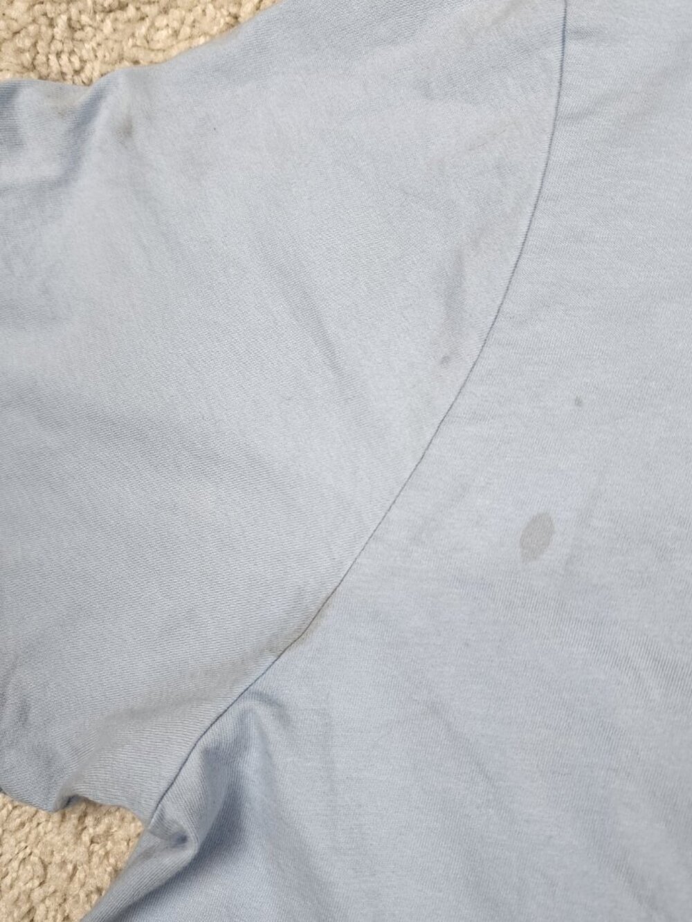 Drake OVO Shirt Mens Large Blue Paradise Octobers Very Own Gold Owl Made USA L - Picture 4 of 7